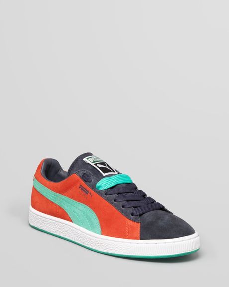 puma shoes color block