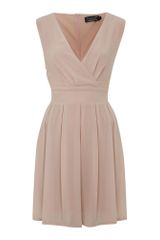 Pussycat Chiffon Vneck Wrap Dress
