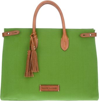 Ralph Lauren Tassel Tote - Lyst