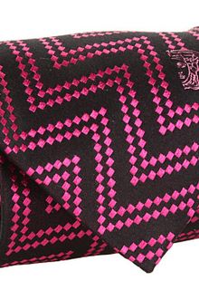 Versace Chevron Diamonds Tie - Lyst