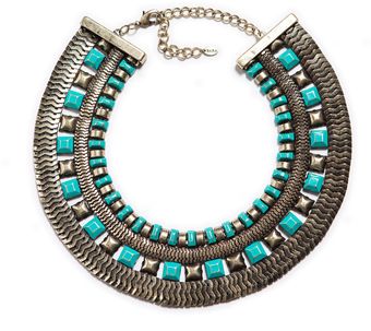 Zara Egyptian Style Necklace - Lyst