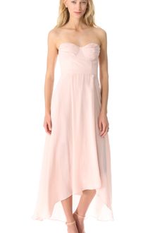 Zimmermann Strapless Underwire Dress - Lyst