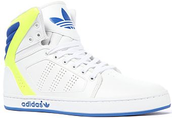 Adidas The Adi High Ext Sneaker in White True Blue - Lyst
