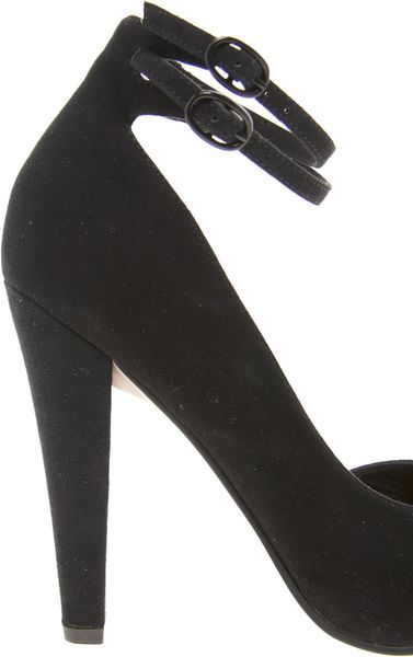 asos black high heels