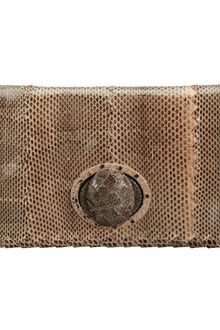 Bottega Veneta Ayers Livrea Turnlock Clutch - Lyst