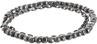 Bottega Veneta Double Links Silver Bracelet - Lyst