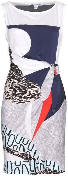 Diane Von Furstenberg New Della Dress with Sash Belt - Lyst