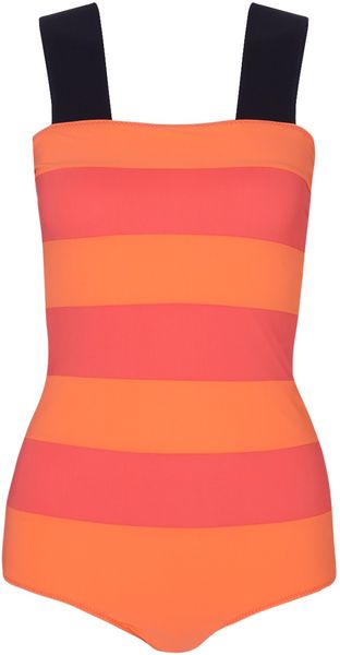 Roksanda Ilincic Orange Antares Swimsuit - Lyst