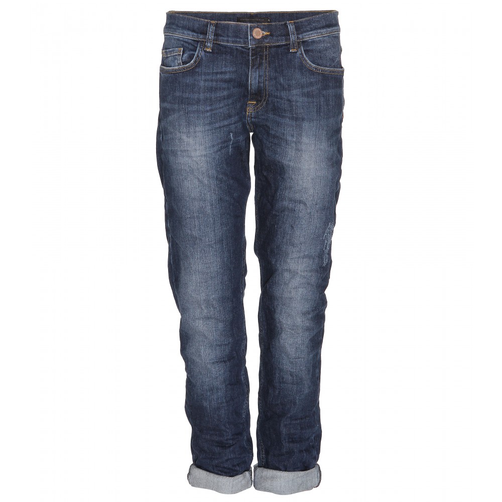 Victoria Beckham Boyfriend Fit Jeans in Blue (denim) Lyst
