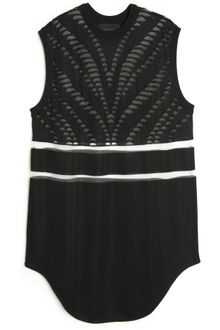 Alexander Wang Cut Out Muscle Tank - Lyst