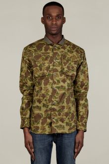 Penfield Mens Camo Print Lanesborough Utility Shirt Jacket - Lyst