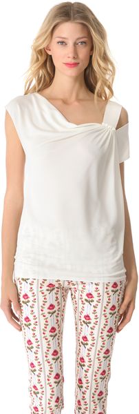 Philosophy di Alberta Ferretti Asymmetrical Top - Lyst