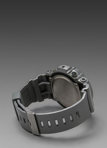 g shock grey and green