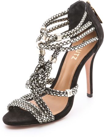 Schutz India Suede Sandals - Lyst