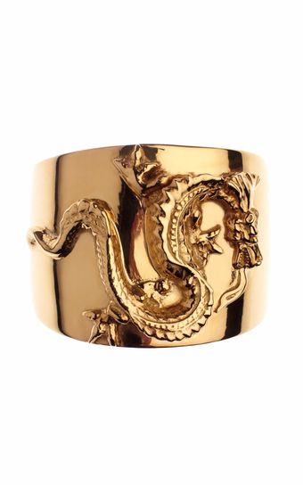 Tom Binns Animal Collective Gold Dragon Cuff - Lyst