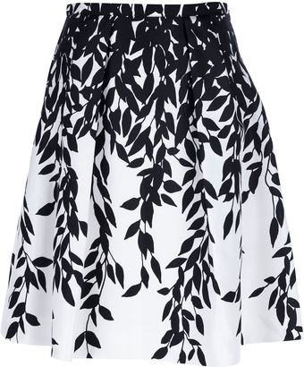 Blumarine Printed Knee Length Skirt - Lyst