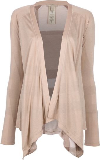Burberry Brit Reversible Cardigan - Lyst