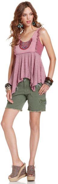 Free People Cargo-Pocket Twill - Lyst