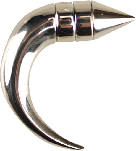 Givenchy single horn earring