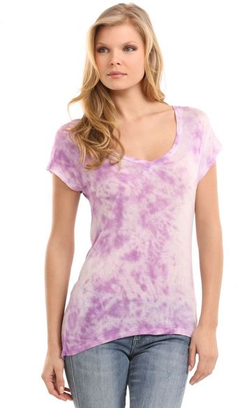 Guess Ss Cntrst Boyfriend Tee - Lyst