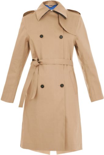 Hancock Classic Belted Trench Coat - Lyst