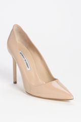 Manolo Blahnik Bb Pointy Toe Pump