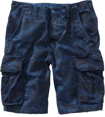 Old Navy Printed Brokenin Cargo Shorts 10 12 - Lyst