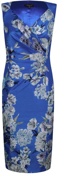 Alexon Printed Shantung Dress - Lyst