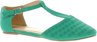 Asos Asos Jemima Flat Shoes with Tbar - Lyst
