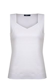 Dash Sleeveless Rib Vest - Lyst