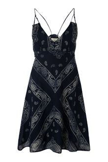 Denim And Supply Ralph Lauren Sleeveless Paisley Print Mini Dress - Lyst