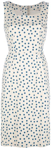 Dolce & Gabbana Polka Dot Dress - Lyst