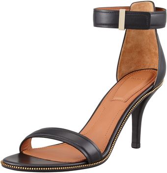 Givenchy Nadia Ziptrim Anklewrap Sandal - Lyst