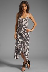  Abstract Zebra Print Tank Dress in Multi