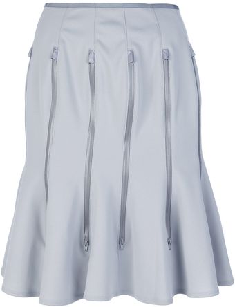 Junya Watanabe Zip Detail Skirt - Lyst