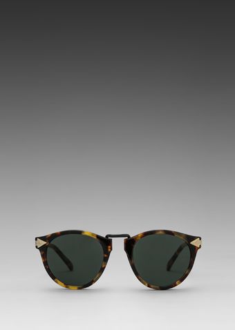 Karen Walker Helter Skelter Sunglasses - Lyst