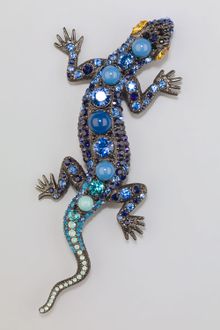 Lanvin Salamander Brooch - Lyst