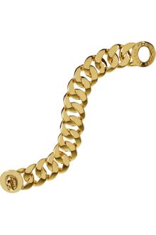 Marc By Marc Jacobs Katie Brass Chain Link Bracelet - Lyst