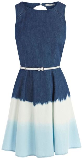 Oasis Ombre Skater Dress - Lyst