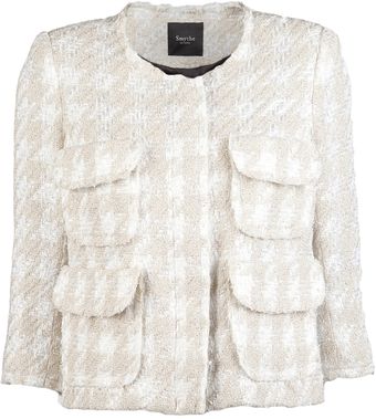 Smythe Boucle Jacket - Lyst
