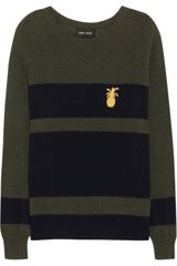 Sophie Hulme Striped Cottonblend Sweater