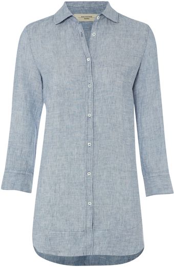 Weekend By Maxmara Alsazia Long Sleeved Pin Stripe Shirt - Lyst