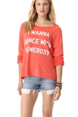 Wildfox Dance with Somebody Top