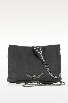 Zadig & Voltaire Rock Xl Deep Dye Clutch Wshoulder Straps - Lyst