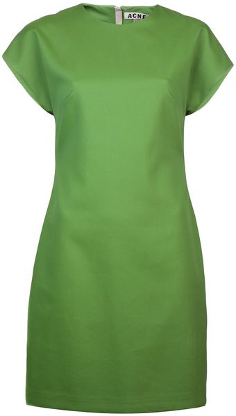 Acne Short Sleeve Dress - Lyst