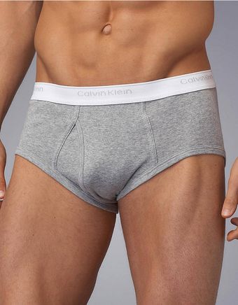 Calvin Klein Basic Briefs Set Of Three - Lyst