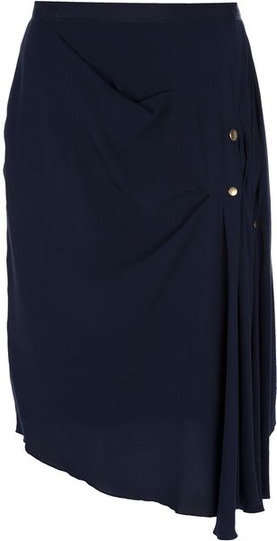 Nina Ricci Draped Wrap Skirt - Lyst
