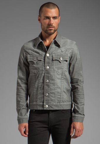 True Religion Jimmy Corduroy Jacket in Smoke - Lyst