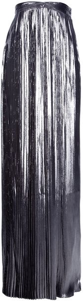Viktor & Rolf Pleated Maxi Skirt - Lyst