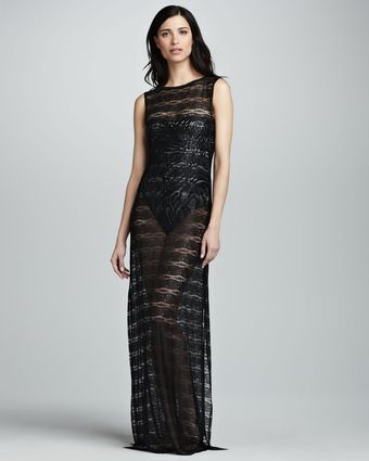 Oye Swimwear Sleeveless Lace Tunic Coverup - Lyst